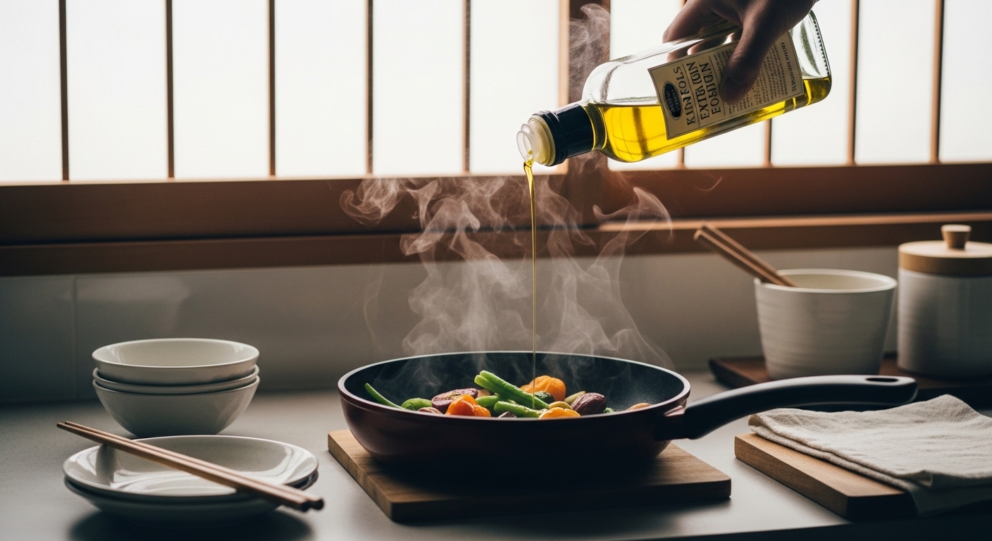 橄欖油炒菜,多酚還剩多少?日本主婦的廚房實測告訴你真相